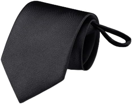 Gravata preta sólida premium clássica formal para estilo sofistic...