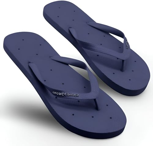 Image of Shower Shoez Men's Non-Slip Gym Pool Dorm Water Sandals Flip Flops