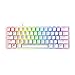 Razer Huntsman Mini (Interruttore Viola) - Tastiera da Gioco Compatta al 60% (Interruttori Ottico- a Scatto, Copri Tasti Doubleshot PBT, Cavo USB-C Staccabile) Layout USA | Mercury Bianco immagine