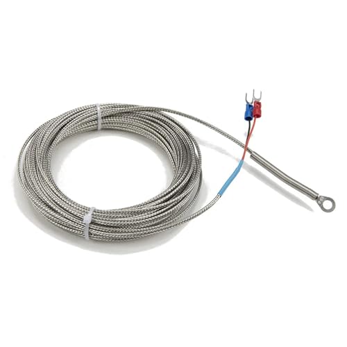 Cable de termopar de 10m FTARR01 para evitar interferencias en mediciones con anillo de 6mm 4