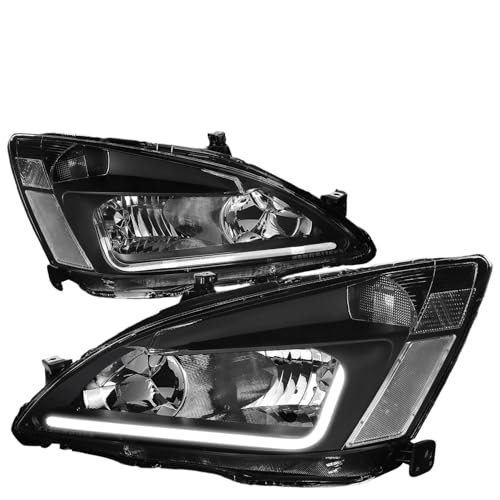 Halogen Headlight Assembly Fit For Honda Accord 2003-2007