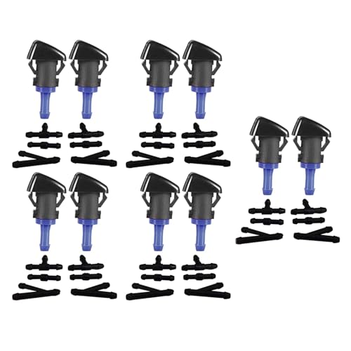 Lbvzxkad 10x Kit de Chorro de para Boquilla de Lavado de Parabrisas para 2009-16, 2009-12, 2009-15