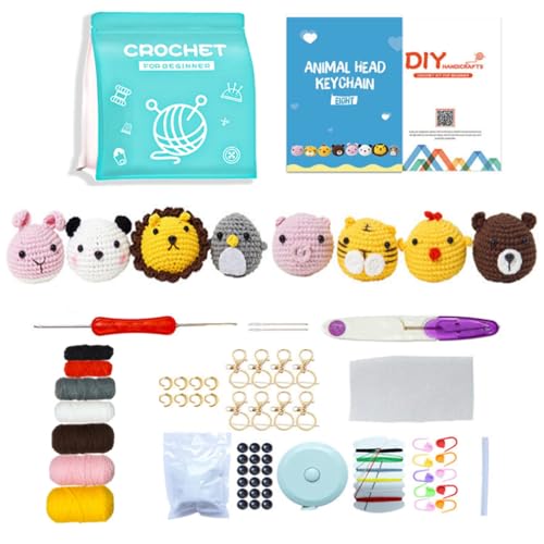 Kit crochet debutant complet : creez vos peluches pendant vos loisirs