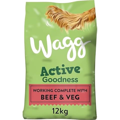 Wagg Active Goodness Dry Dog Food Beef & Veg Cover