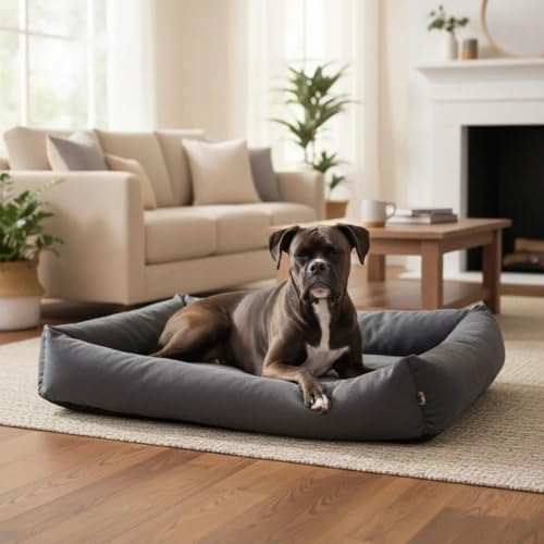 Cama Para Cachorro Grande 100x87 Cm - ESCOLHA A COR - 100% Laváve...