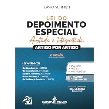 Capa do livro Lei do Depoimento Especial Anotada e Interpretada 2ª edição