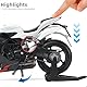 Risopen 1/12 Motorrad-Modellspielzeug kompatibel für MV Agusta F3 RR, Legierungs-Druckguss-Motorradmodell kein Zusammenbau erforderlich Mini-Racing-Moto-Kollektion Geschenk für Erwachsene (weiß)