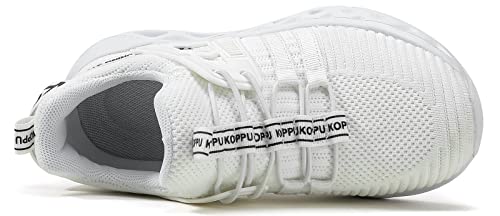 Image of koppu Boys Girls Shoes Non-Slip Tennis Shoes Fashion Lightweight Breathable Kids Sneakers for Little Kids /Big Kids