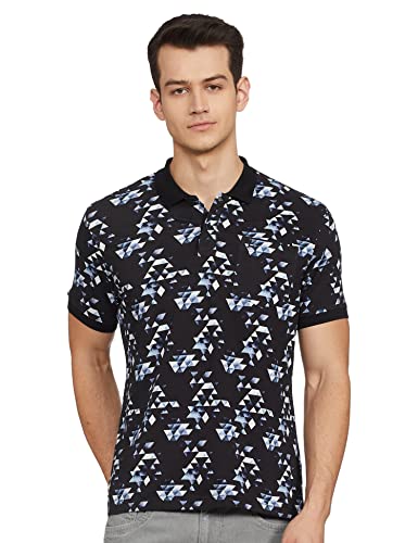 Image of Parx Men's Plain Regular Fit Polo