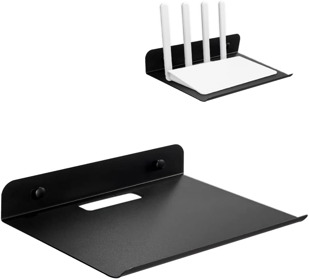 OLizee® Drill-Free Wall Mount Floating Display Shelf with Cable Hole Baby Monitor Projector Wall Shelf Video Camera Wall Holder WiFi Router Storage Shelf Smart Speaker Wall Shelf Medium OLizee® Drill-Free Wall Mount Floating Display Shelf with Cable Hole Baby Monitor Projector Wall Shelf Video Camera Wall Holder WiFi Router Storage Shelf Smart Speaker Wall Shelf Medium