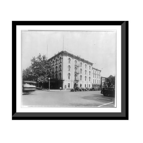 The St. James Hotel, Sixth and Pennsylvania, N.W., Washington, D.C. Timeless Wall Art Print | Vintage Black & White Image | Living Room Decor | 17x22