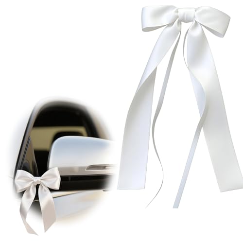 wilcractk 50 Piezas Decoracion Boda Coche Lazos 12x22...