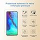 Shunwige Displayschutz aus gehärtetem Glas, entworfen für Moto G Pro, gehärtetes Glas / Ausrichtungsrahmen / kratzfest / deckt nur den Anzeigebereich ab