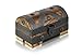 Produktbild Brynnberg Kleine Schatztruhe 20x11x11cm Holztruhe Schatzkiste Vintage Look antikes Design Piraten Schatzsuche Holz massiv braun Spardose Schatulle Bauernkasse Holz Sparkasse Truhe