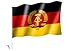 Produktbild Autoflagge/Autofahne DDR/GDR/Deutsche Demokratische Republik