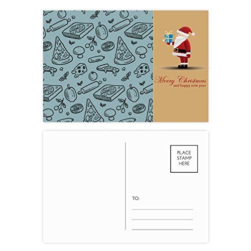 Cartes postales Père Noël et terroir lot de 20 pour accompagner vos cadeaux gourmands
