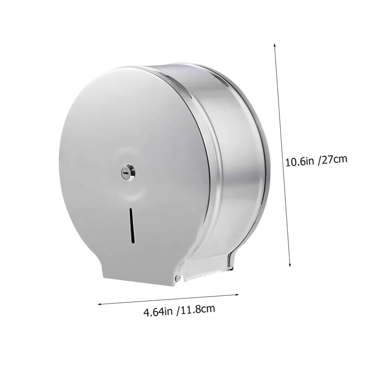 Porta Rotolo Carta Igienica in Acciaio Inox 1 Pezzo