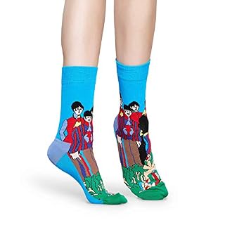 Happy Socks The Beatles Pepperland Chaussettes en coton – 1 paire – Hommes et Femmes - Les Beatles, Paul McCartney, John Lennon, RIngo Starr, George Harrison Happy Socks The Beatles Pepperland Chaussettes en coton - 1 paire - Hommes et Femmes – Image 3