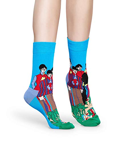 Happy Socks The Beatles Pepperland Chaussettes en coton – 1 paire – Hommes et Femmes - Les Beatles, Paul McCartney, John Lennon, RIngo Starr, George Harrison Happy Socks The Beatles Pepperland Chaussettes en coton - 1 paire - Hommes et Femmes – Image 4
