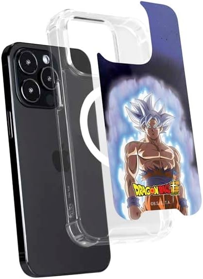 Skinit Phone Case Compatible with MagSafe iPhone 16 Pro Max - Officially Licensed Dragon Ball Super Goku Ultra Instinct Design