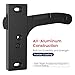 Safoner Aluminum RV Screen Door Latch Right Handle Replacement Kit for Travel Trailer, Camper, Motorhome- RV Accessories for Inside