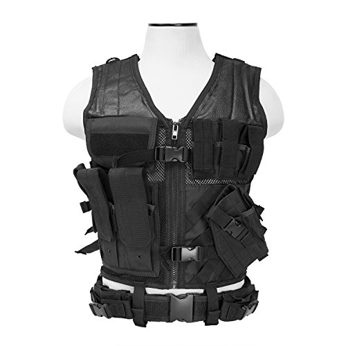 VISM by NcStar Tactical Vest (CTV2916B), Black,...
