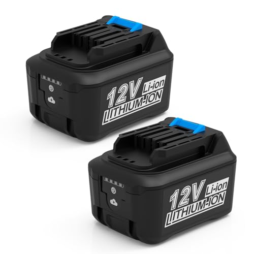 Energup 2 Stück 12V 5.0Ah Ersatzakku für Makita 12V Akku BL1021B BL1041B bl1040b bl1016 bl1020b BL1050B