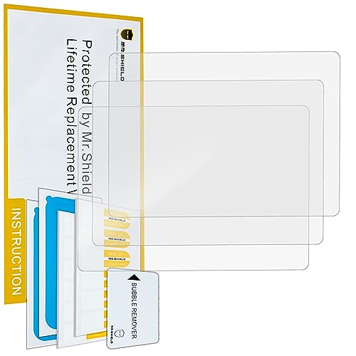 Mr.Shield Screen Protector compatible with Abxylute Cloud Handheld Console Anti-Glare [Matte] [3-Pack] (PET Material) by Mr.Shield - Image 2