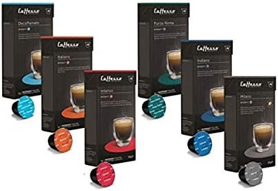 60 x Nespresso Compatible Coffee Capsules/Pods Espresso - 6 Different Blends