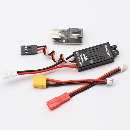 ESC 30A brushless contrôleur variateur de vitesse voiture RC TRX4M SCX24 WiFi-Link