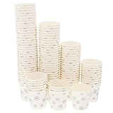 Compactes et portables : la petite taille de ces gobelets les rend idéaux pour la dégustation, avec une contenance parfaite pour les petites portions et faciles à transporter. gobelets de dégustation, gobelets à sauce