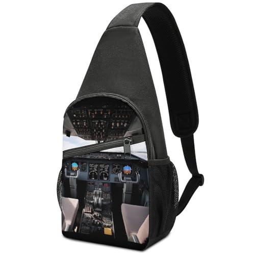 Bolso cruzado deportivo de gran capacidad para viaje y senderismo miniatura 1