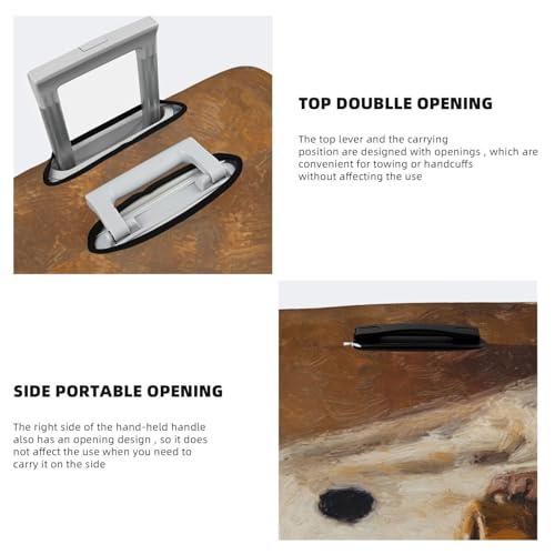 Vintage Cute Ghost Drinking Cup Of Coffee Elastic Travel Luggage Covers Dustproof Scratch-Resistant Suitcase Protector Fit 22-24 Inch3