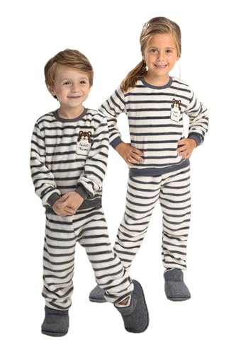 Pijama de Inverno Longo em Soft Fleece Bebê, Magicamente Kids