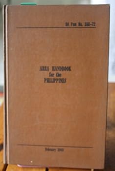 Hardcover Area handbook for the Philippines Book