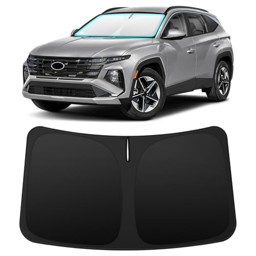 Image of INSAUTO Custom Fit Windshield Sun Shade for Hyundai Tucson 2022-2026