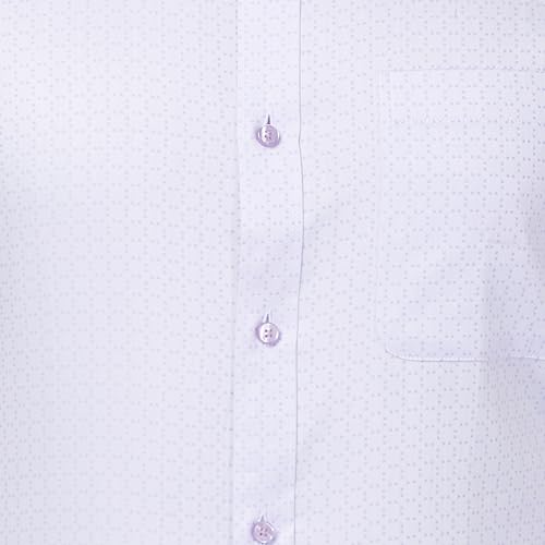 Image of Raymond Slim Fit Pure Cotton Structure Pattern Semi Cut Away Collar Formal Shirt