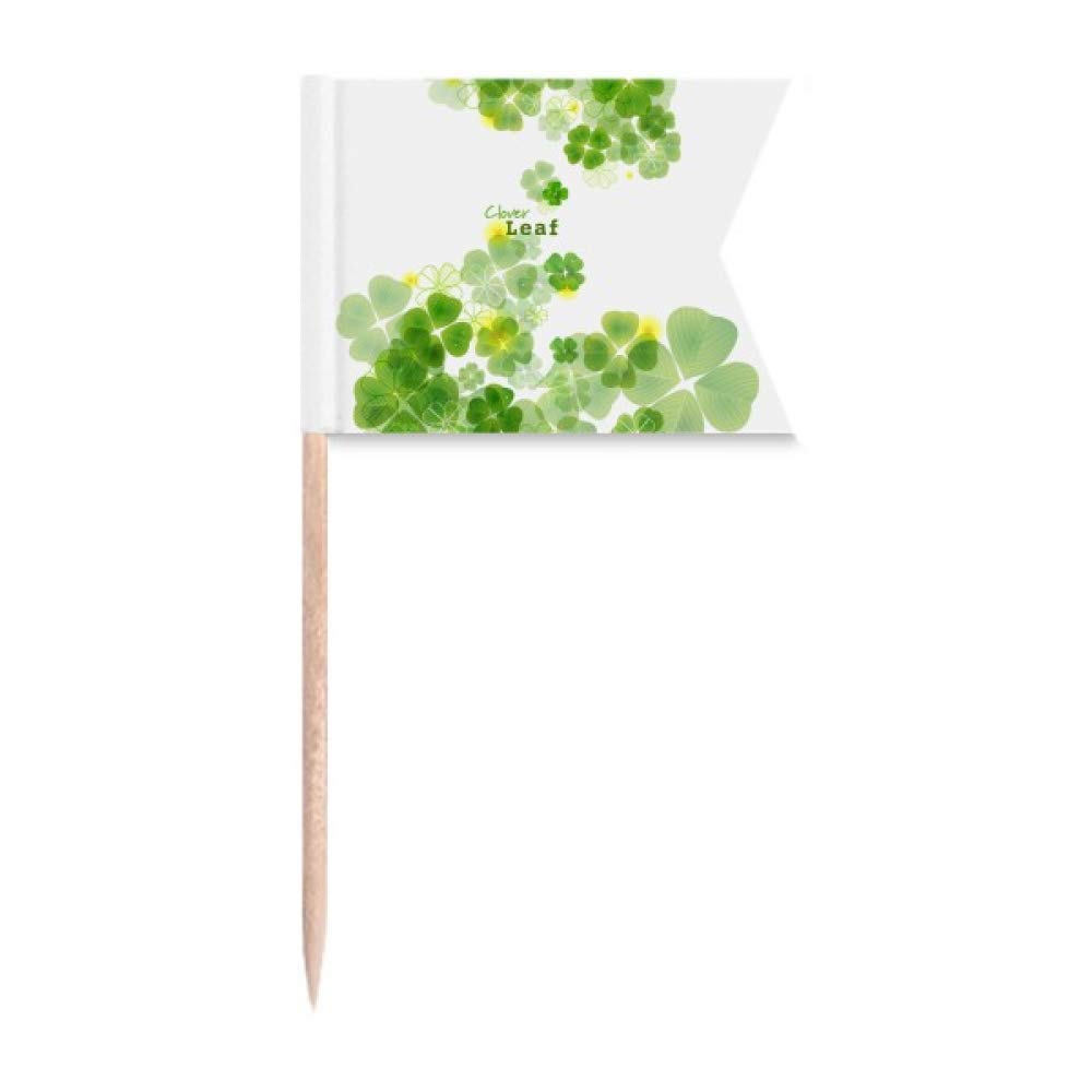 Cure-dents trèfle St Patrick pour décorer vos buffets et gâteaux de fête