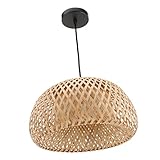VALICLUD Hängelampe Rustikales Deckenlicht für Wohnzimmer Restaurants Stilvolle Asiatische Designs für Zuhause