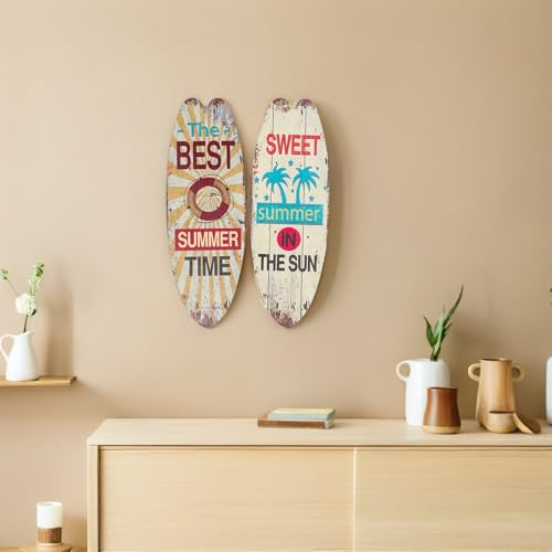 Planche de surf décorative bois finition délicate COHEALI pour hôtel