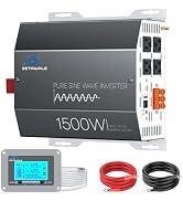 Amazon.com: 4000W Pure Sine Wave Inverter 12V DC to 110V/120V AC