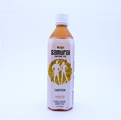 Noyu Teas Honey Lemon Chamomile Green Tea, 16.9-Ounce Bottles (Pack of 12)