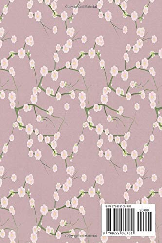 Julia: Personalised Cherry Blossom Notebook (Small) - Image 2