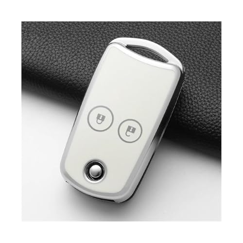 Coque clé voiture blanche pour protéger votre clé au quotidien
