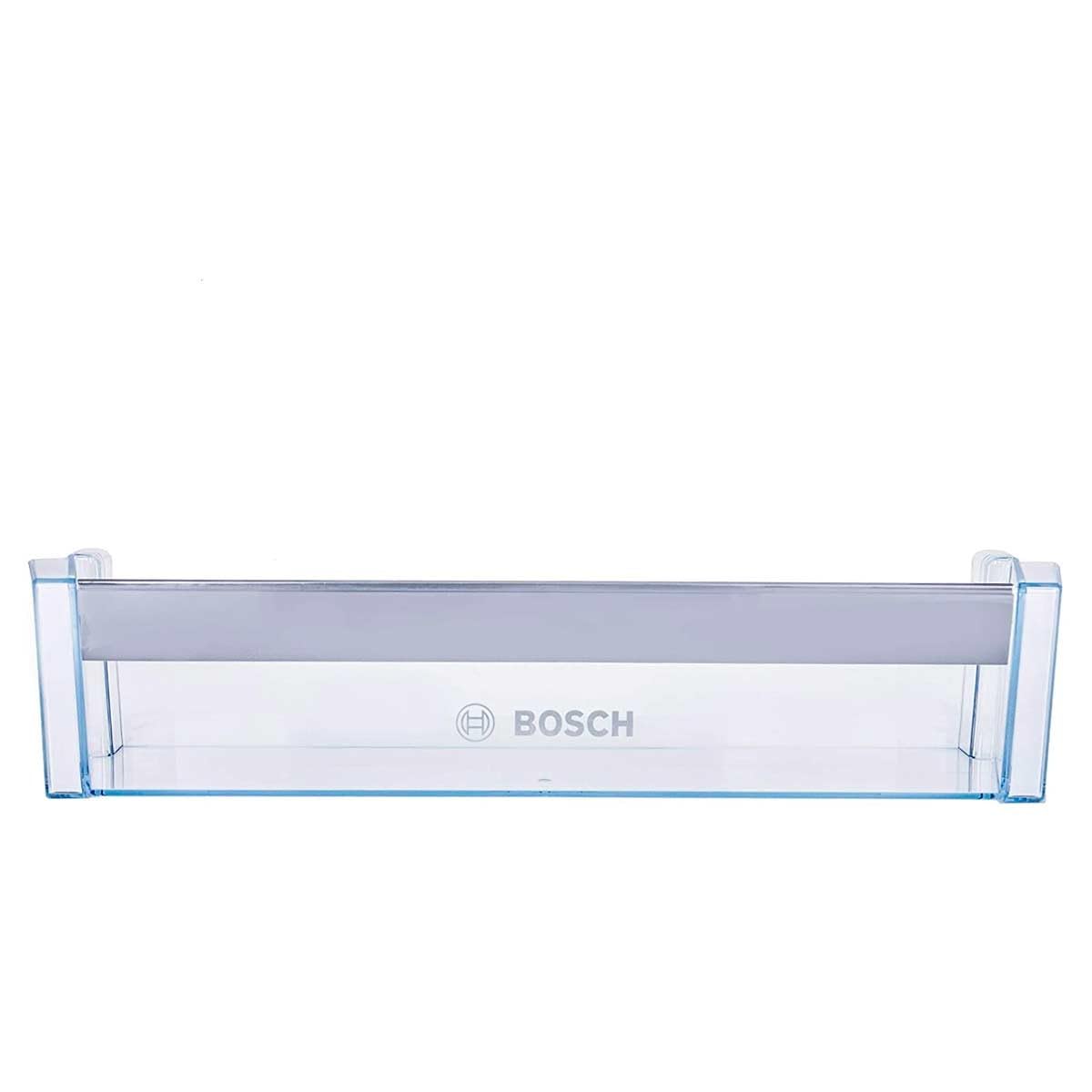 Recamania Estante Botellero Frigorífico Compatible con BOSCH 00709646 | Sustituye 00744473, 00705901, 00704751 | Transparente sin Embellecedor | 442 x 124,9 x 100 mm