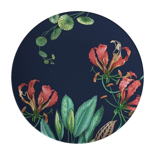 Avarua bread plate, 16 cm, blue/multicoloured