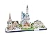 Produktbild Revell 3D Puzzle 00143 I Bayern Skyline I 178 Teile I 4 Stunden Bauspaß für Kinder und Erwachsene I ab 10 Jahren I Bayern im Miniaturformat selber zusammenbauen