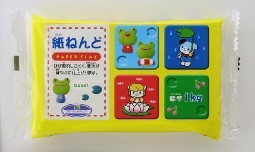 Amazon.co.jp: 銀鳥 紙粘土 標準1kg N-KN100 00900116