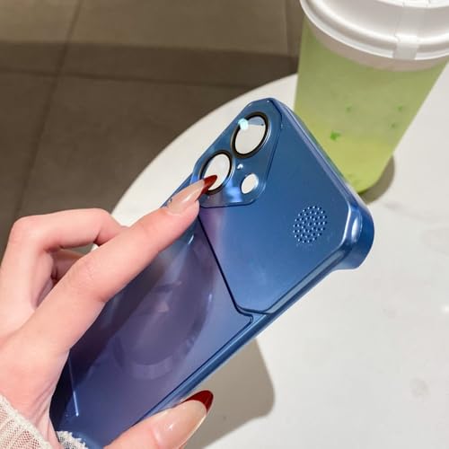 Coque iPhone 12 antichoc magnétique rigide en polycarbonate sans contour - 5