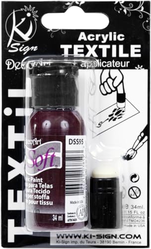 Ki Sign Fabric Ink burgundy